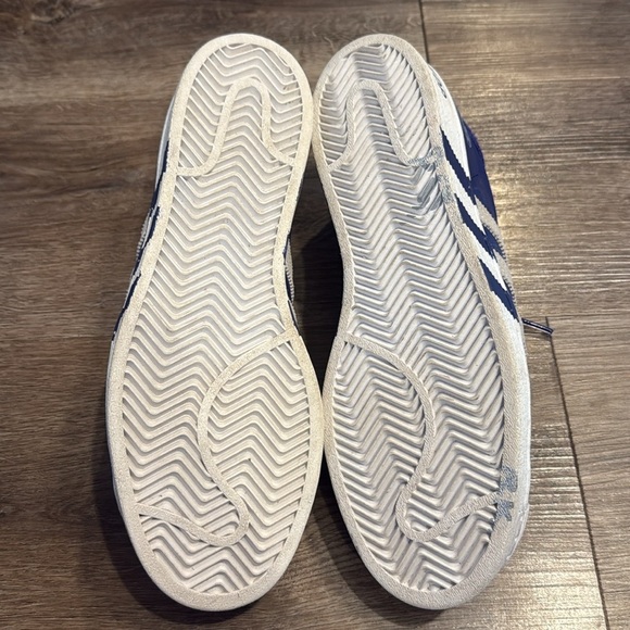 Adidas Superstar ‘Extended Midfoot Stripes - Legacy Indigo’ Size 7.5 - Picture 9 of 13